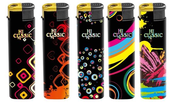 Flint Cigarette Lighter Mini Cigarette Lighter N.W/G.W 12.8*14kgs met Flame Style