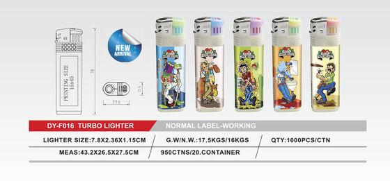 Moderne Custom Windproof Gas Lighter Customization voor uw tevredenheid