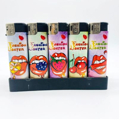 Custom PVC Wrap Gas Lighter voor hervulbare en wegwerpbehoeften Customized Request