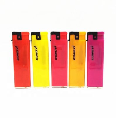 Dy-F015 Model Custom Design Printed Logo Lighters Wegwerp Winddicht Jet Flame Lighter