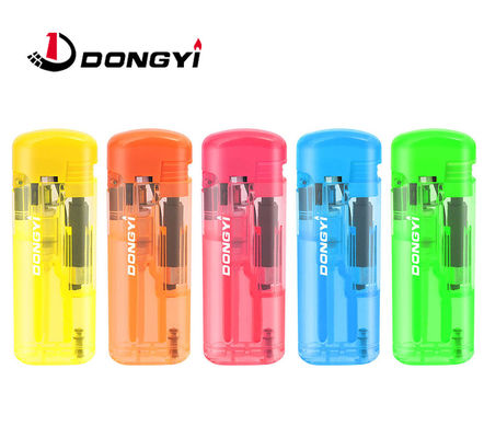 Vijf kleuren USB oplaadbare sigarettenanker met afgedrukt logo Gasanker 68*27.8*13mm