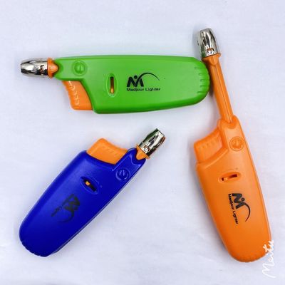 Vijf kleuren beste butanen fornuis voor keuken open haard BBQ grill hervulbare gasverlichting