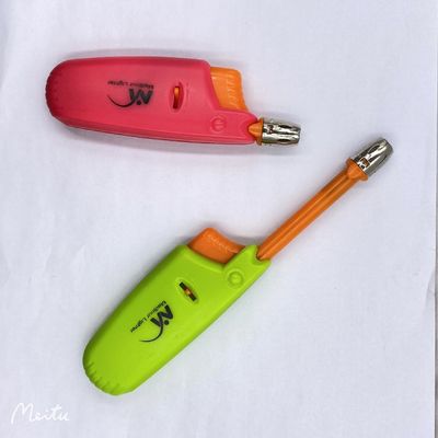 Vijf kleuren beste butanen fornuis voor keuken open haard BBQ grill hervulbare gasverlichting