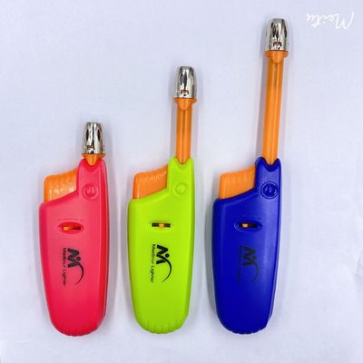 Vijf kleuren beste butanen fornuis voor keuken open haard BBQ grill hervulbare gasverlichting