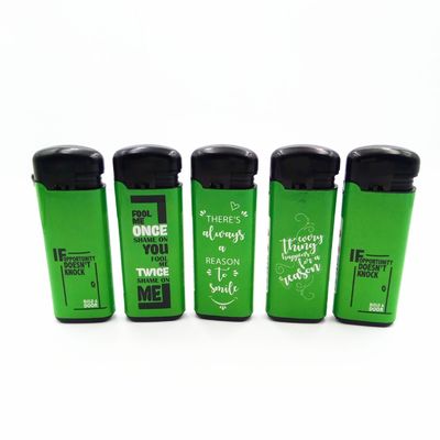 Volledig opvulbare winddichte gasverlichting Dongyi met flip-cover EUR-stijl en standaard Dy-F008