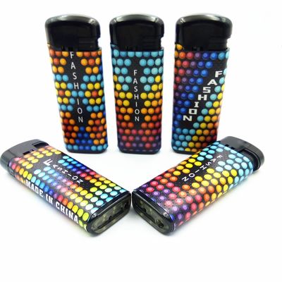 Dongyi EUR Classic Style Flip Windproof Gas Lighter Dy-F008 met aangepast verzoek