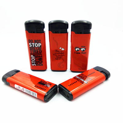 Torch Dongyi elektrische winddichte aansteker met ISO9994 Dy-F008 High Sale 6.8*2.78*1.3CM