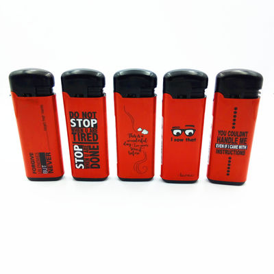 Torch Dongyi elektrische winddichte aansteker met ISO9994 Dy-F008 High Sale 6.8*2.78*1.3CM