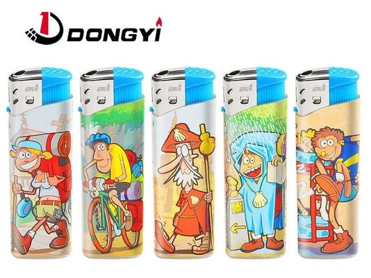 Aanpassing Plastic Dy-026 Cartoon Figure Label Camping Elektronisch Gaslakker