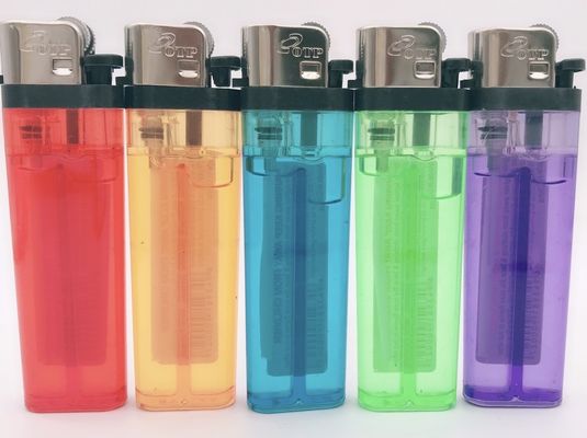 Transparante plastiek wegwerpplint aansteker Het product van Chinese aansteker producent