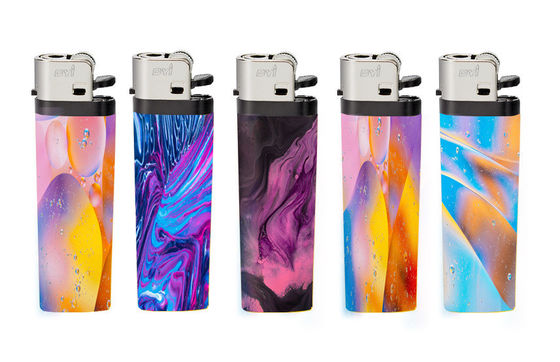 Beautiful Design Flame Wegwerp Flint Stone Smoking Gas Lighter voor de Europese markt