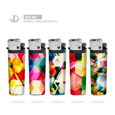 Beautiful Design Flame Wegwerp Flint Stone Smoking Gas Lighter voor de Europese markt
