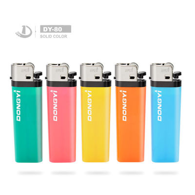 Model nr. DY-80 Torch met een concurrerende korting Plastic Flint Wheel Cigarette Lighter