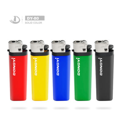 Model nr. DY-80 Torch met een concurrerende korting Plastic Flint Wheel Cigarette Lighter