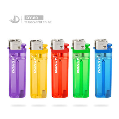 Model nr. DY-80 Torch met een concurrerende korting Plastic Flint Wheel Cigarette Lighter