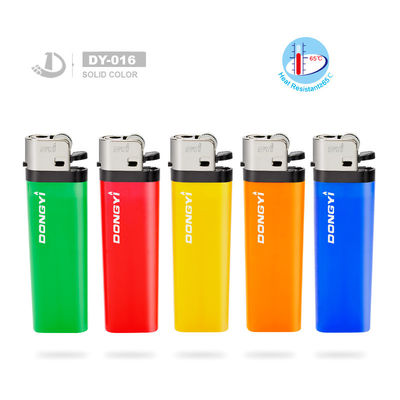 Dy-016 EUR Standard ISO9994 Plastic Flint Wheel Gas Lighter met kinderwacht