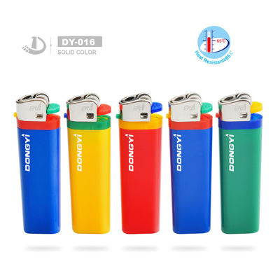 Dy-016 EUR Standard ISO9994 Plastic Flint Wheel Gas Lighter met kinderwacht