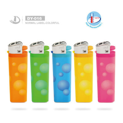 Dy-016 EUR Standard ISO9994 Plastic Flint Wheel Gas Lighter met kinderwacht