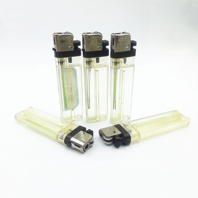 8.0*2.37*1.2CM Torch Plastic Flint Gas Lighter met goedkope