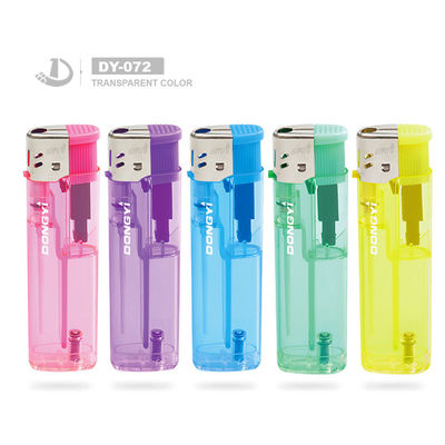 Dongyi Transparante Kleur Torch Lighter met concurrerende en 1 Piece Min.Order Monsters