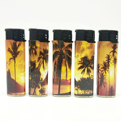 Aanpassing Torch en lichter Plastic Maple Leaf Electric Box voor aangepaste sigaretten