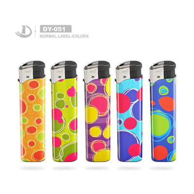 Solid Color Electric Lighter Igniter met aanpassing en ISO9994-certificering