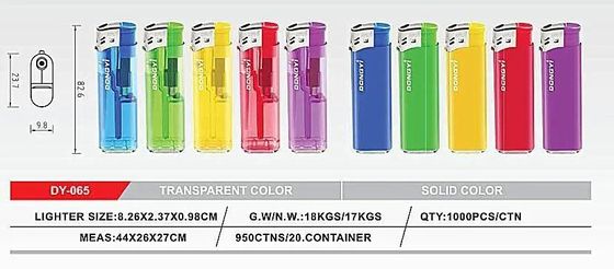 Torch plastic sigaretten elektrische aansteker met aanpassing en aangepast verzoek
