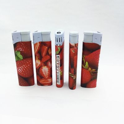Hervulbare kleurrijke plastic aardbeienlakker met kinderbeschermingsfunctie