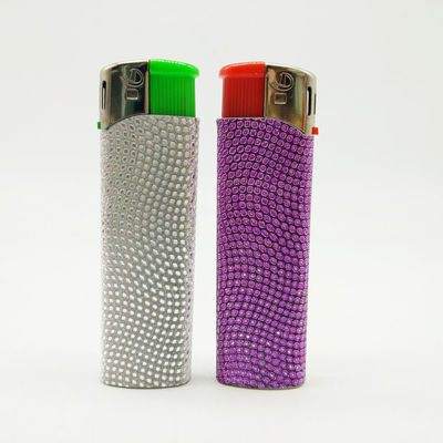 Hervulbare butan gas aansteker met Pink Diamond aanpassing