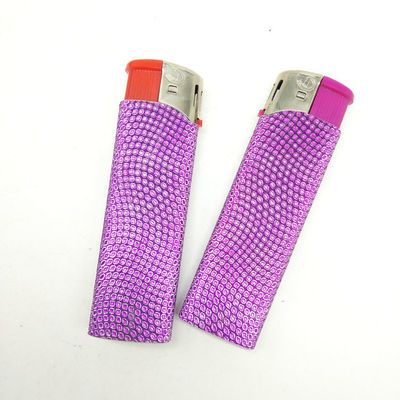 Hervulbare butan gas aansteker met Pink Diamond aanpassing