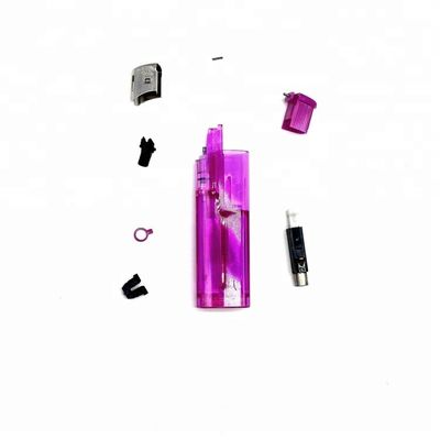Vijf kleuren plastic hervulbare gasverlichting 8.2 * 2.42 * 1.23 cm met materialen uit China