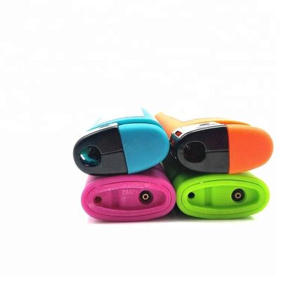 Vijf kleuren plastic hervulbare gasverlichting 8.2 * 2.42 * 1.23 cm met materialen uit China