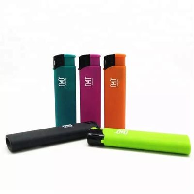 Plastic Dongyi gas aansteker met douane logo elektrische kaars aansteker oplaadbare briket