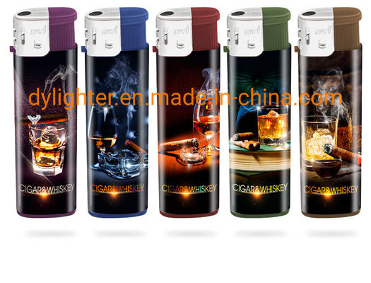 Custom Logo Vijf kleuren aansteker met aanpassing en aanpassing