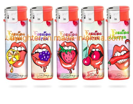 Custom Logo Vijf kleuren aansteker met aanpassing en aanpassing