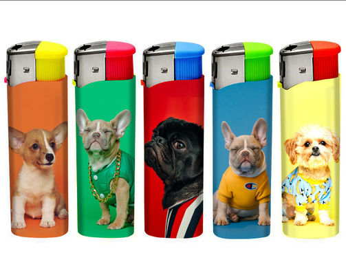 82*24.2*12.3mm Aanpassing Plastic Gas Sigaret Elektronische ISO9994 Slim Pocket Lighter
