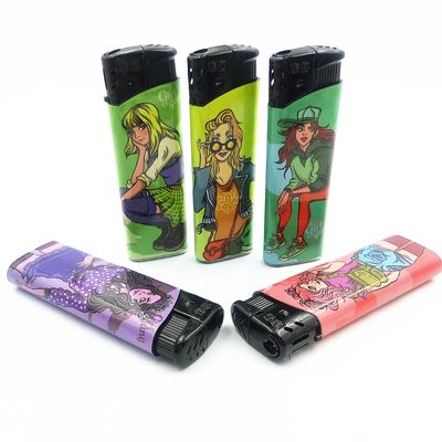 81.1*24.5*11.5mm EUR Klassieke Mode Elektrische Gasaansteker DY-026 Huan Dongyi Aansteker