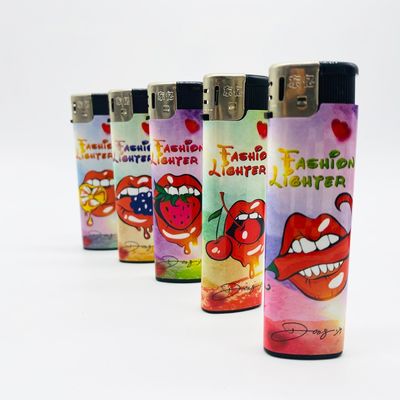 Custom PVC Wrap Gas Lighter voor hervulbare en wegwerpbehoeften Customized Request