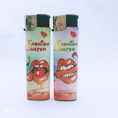 Custom PVC Wrap Gas Lighter voor hervulbare en wegwerpbehoeften Customized Request