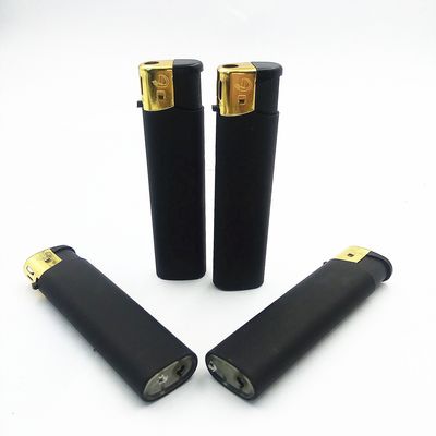 Hervulbare sigarettenanker van kunststof met elektrische zaklamp 8.1*2.03*1.16cm
