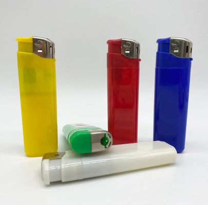 82.2*24.9*11.8mm Kunststof aansteker met instelbare vlam en oplaadbare functie