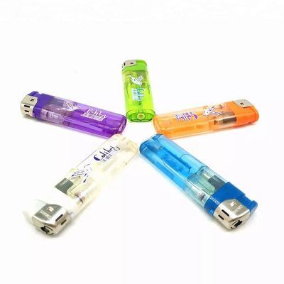 Plastic eenmalige aansteker met aangepast logo Printing aansteker Grootte 82.2*24.9*11.8mm