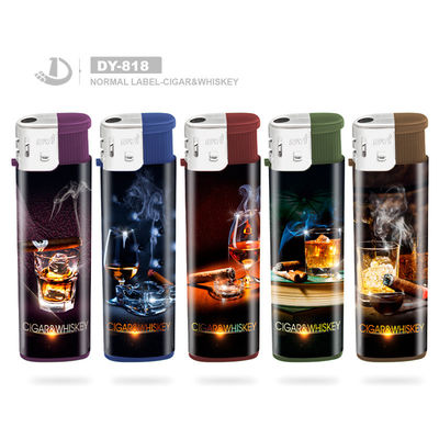 Gepersonaliseerd Populair Logo Rooklak Dongyi Goedkoopste Hervulbare Elektrische Lighter