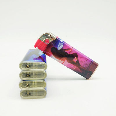 Dy-1702 Plastic Sigaretten aansteker met aangepast ontwerp en 8.1*2.48*0.9cm Grootte