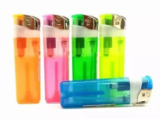 Direct gas hervulbaar elektrische sigaretten roken vlamloze aansteker met aanpassing