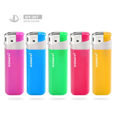 8.17*2.4*1.14CM Solid Color Shaodong Longfeng Plastic Gas Electronic Lighter betaalbaar