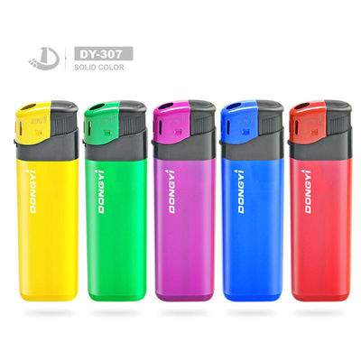 8.17*2.4*1.14CM Solid Color Shaodong Longfeng Plastic Gas Electronic Lighter betaalbaar