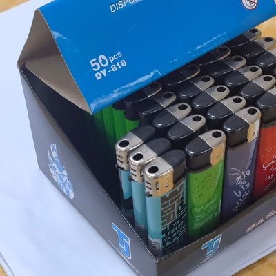 Gepersonaliseerd logo ISO9994 hervulbare plastic aansteker voor elektronisch roken