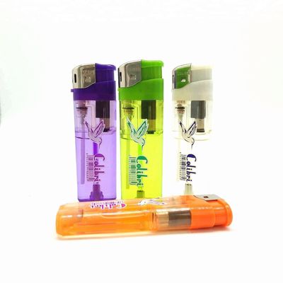 82.2*24.9*11.8mm Aanpasbare aansteker met logo-printing Wegwerp hervulbaar ontwerp