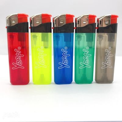 82.2*24.9*11.8mm Aanpasbare aansteker met logo-printing Wegwerp hervulbaar ontwerp